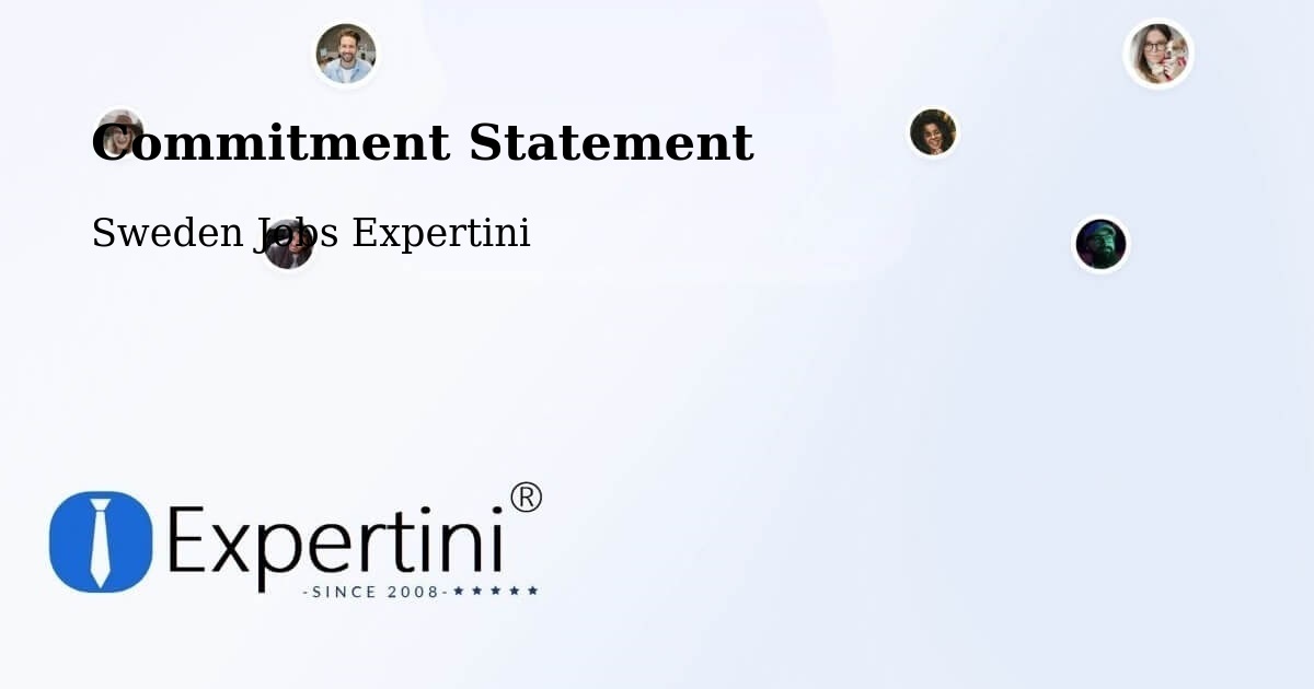 Corporate Commitment – Lidköping - Sweden Jobs Expertini